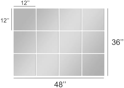 TRAHOME Home Gym Mirror Tiles for Wall - Image 6