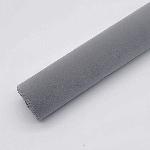 Taogift Self Adhesive Grey Velvet Shelf Liner Paper - Image 2