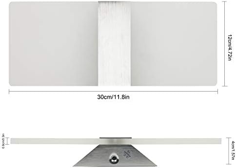 ChangM LED Wall Sconce Modern Wall Light Lamps 12W Warm White Up and Down - Image 7