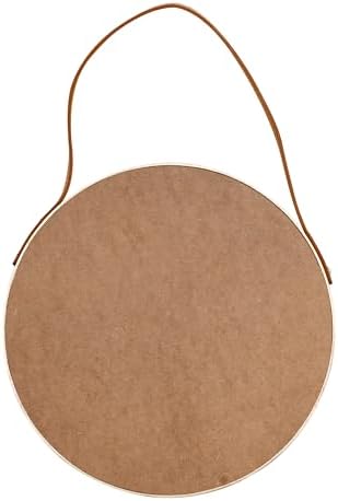 Natural Round Hanging Mirror - Image 7