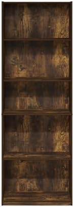Furinno GEHRY Book Shelf, 5-Tier Bookshelf, - Image 6