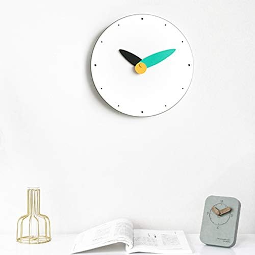 Stephanie Imports Modern Minimalist Teal & Black Wall Clock - Image 5