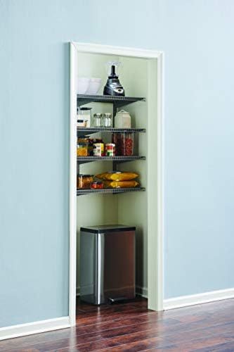Rubbermaid 36" Pantry Organization Shelf System, Direct Wall Mount, 4 Shelves - Image 6