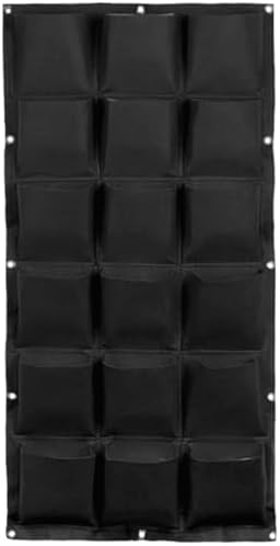 WFIST Vertical Hanging Planter Bag, Breathable Felt Wall Garden Planter - Image 7