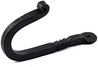 Renovators Supply Manufacturing RSF Single Coat Hook, Wrought Iron Black Powder - Image 7