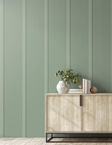 NextWall Faux Board and Batten Peel and Stick Wallpaper - Image 7