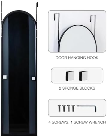 KOMCOTE Full Length Mirror 48x14 Inches - Image 6