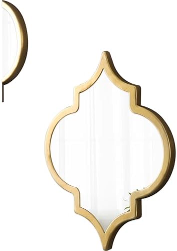 Vintage Oval Small Gold Mirror 8 X 10 Inch - Image 7
