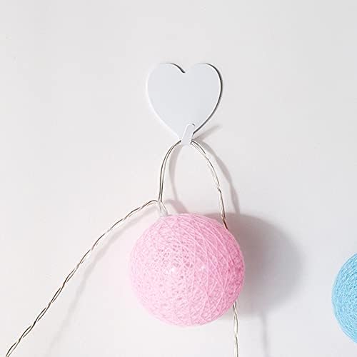 JtmyAota 12 Pack Heart Wall Hooks, Kawaii Room Decor Hooks - Image 7