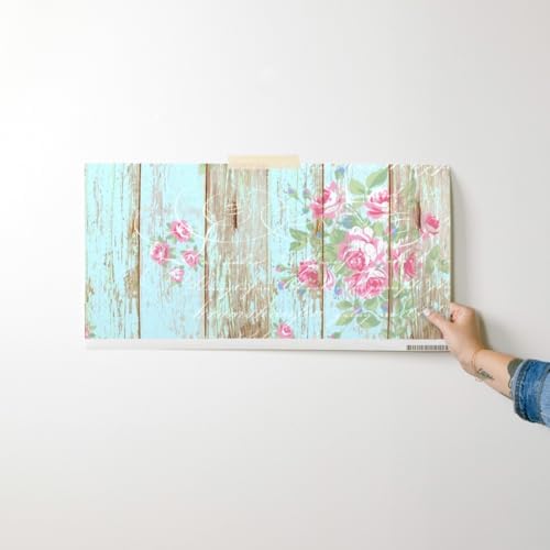 Spoonflower Shabby Chic Peel and Stick Removable Wallpaper - Image 7