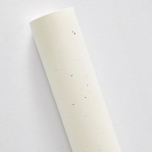 Matte White Grasscloth Textured Wallpaper Natural&Neutral&Handmade Style Thick - Image 6