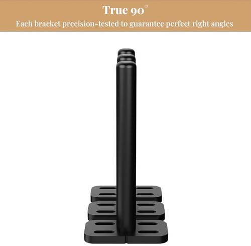 6pcs Wall Shelf Brackets Heavy Duty Floating Shelf Bracket Hidden, Invisible - Image 6