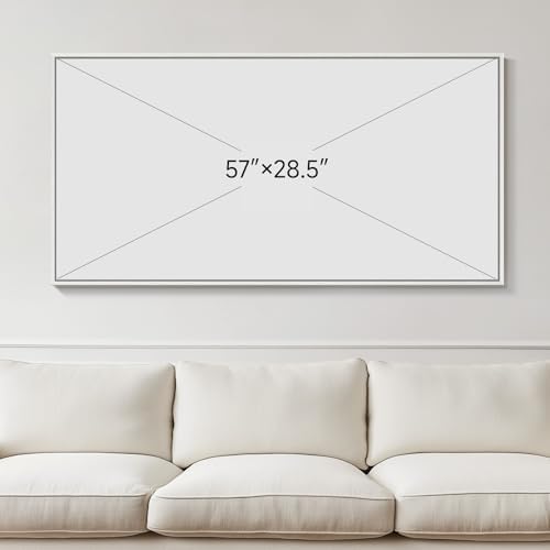 Large Framed Coastal Abstract Wall Art - Image 7