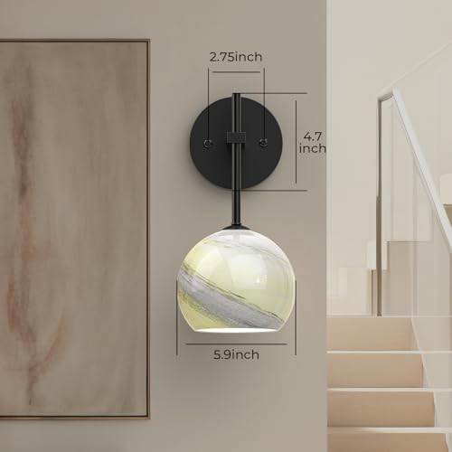 MOITA Wall Sconces Set of Two, Wireless Battery Operated Wall Decor - Image 7