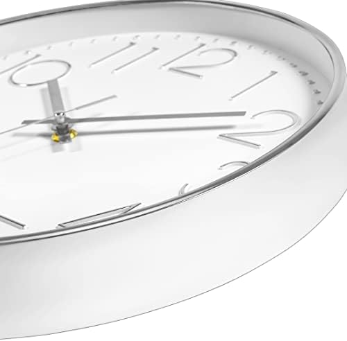 Foxtop Large 14" Wall Clock Silent Battery Operated Clock - Image 7