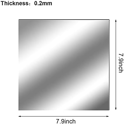 Fantasyon 10 Pieces Flexible Mirror Sheets, Self Adhesive Decorative Plastic - Image 7