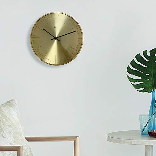 HITO Silent Non Ticking Wall Clock Glass Front Cover Accurate Sweep Movement 12 - Image 6