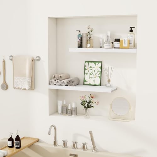 Fun Memories Rustic Wood Floating Shelves - Image 6