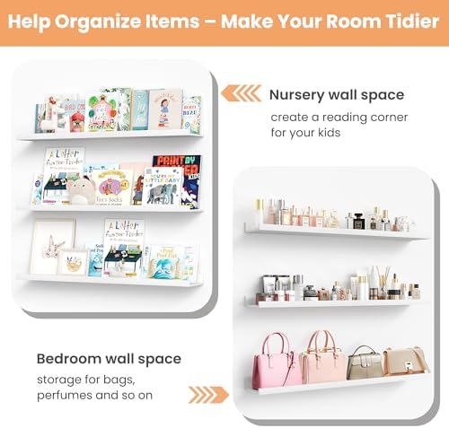 upsimples Floating Shelves for Wall Decor and Storage - Image 6