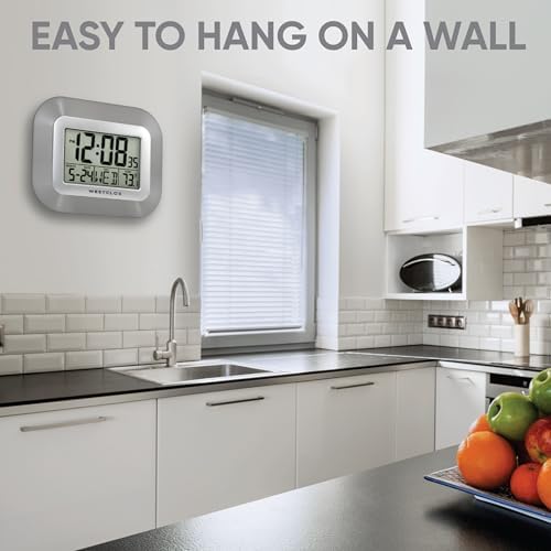 Westclox Large Digital Wall Clock - Image 6