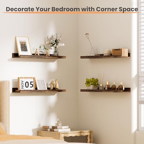 upsimples Floating Shelves for Wall Decor and Storage - Image 6