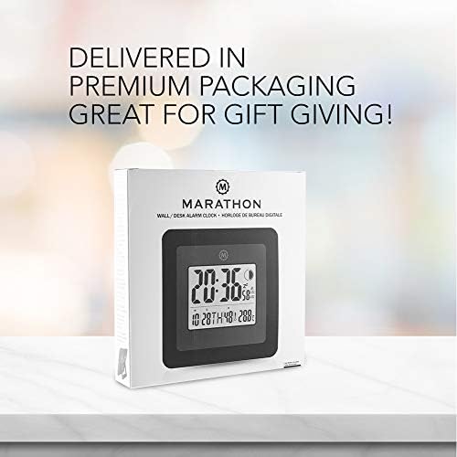 MARATHON Moon Phase Digital Wall Clock - Image 7