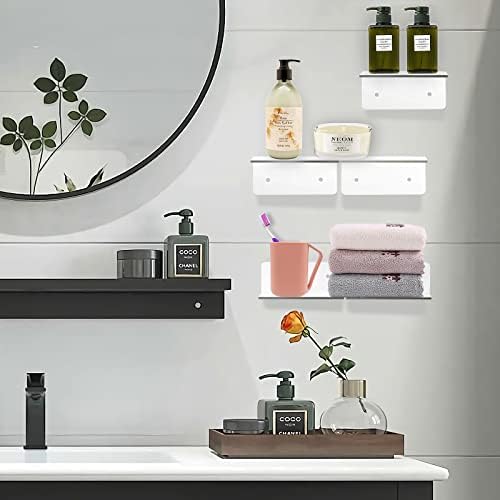 6 Pack Small Acrylic Floating Shelves - Image 6