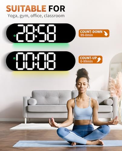 17.2 Inch Large Digital Wall Clock - Image 7