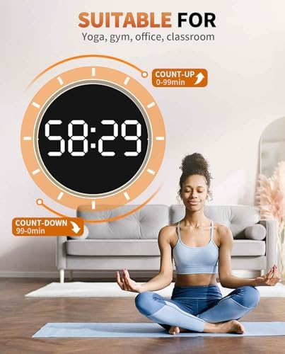10 Inch Large Digital Wall Clock - Image 7