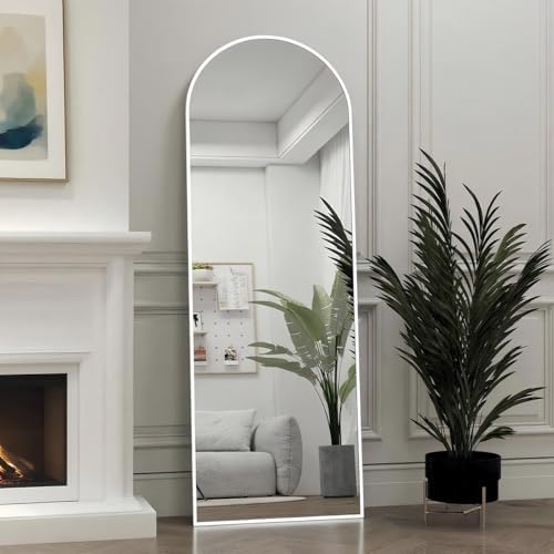 50"x 16" Door Mirror, Arched Full Length Hanging Mirror - Image 7