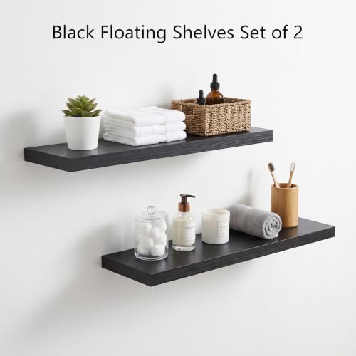 Lufia Floating Wall Shelves, MDF - Image 6