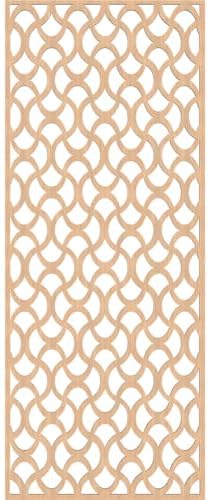 Resort Decorative Pierced Fretwork Wood Wall Panels, 21 3/8"W x 54 3/8"H x 3/8"T - Image 4