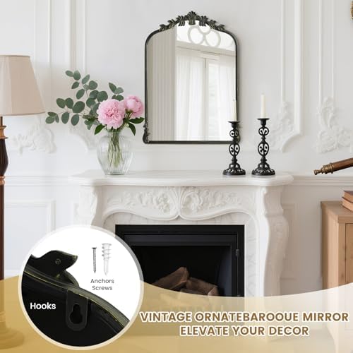 WallBeyond Black Antique Mirror - Image 6