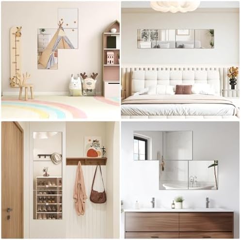 18x18 in Acrylic Mirror Sheet for Wall, 2.5mm Plastic Wall Mirror - Image 7