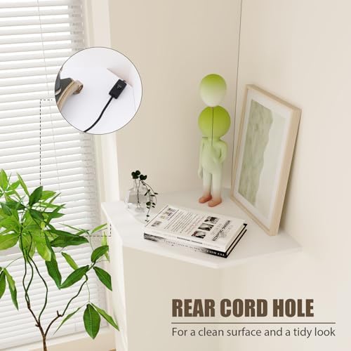 Floating Corner Wall Shelf - Image 7
