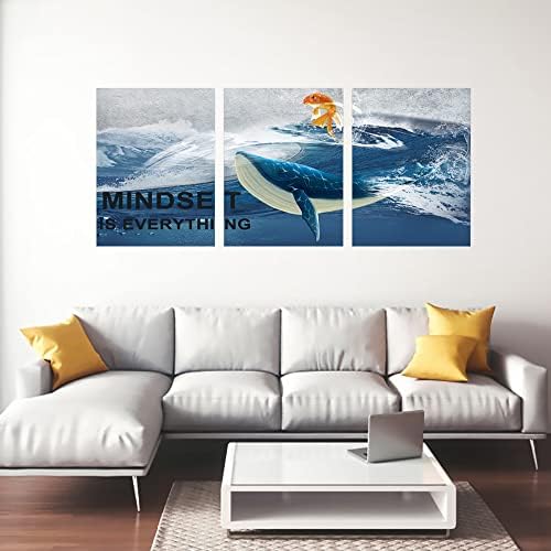 Inspirational Canvas Paintings 3 Panels Motivational Wall Art Inspirational - Image 6