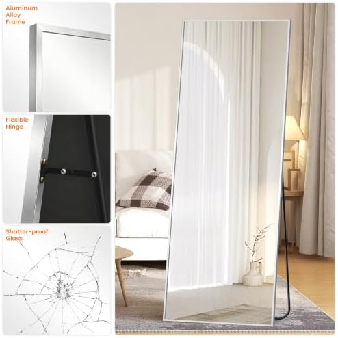 Full Length Floor Mirror 70"x24", Large Standing Body Mirror - Image 7