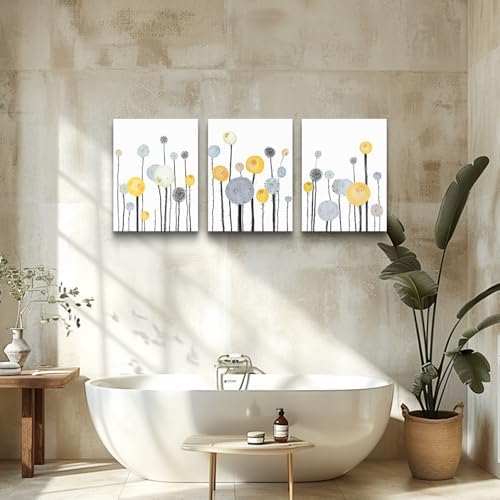 Abstract paintings 3 Piece framed Canvas Wall Art - Image 6