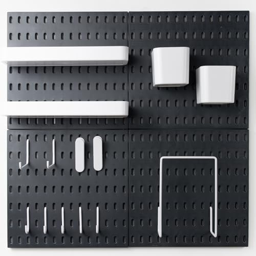Pegboard Combination Kit for Wall Organizer, Wall Mounted Peg Board Kits for - Image 7