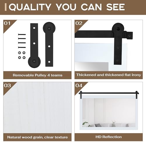 COGOOD Farmhouse Bathroom Mirrors - Image 6