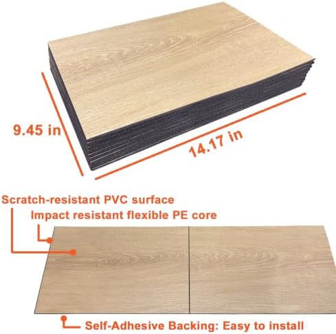 Yutianli Acoustical Wood Wall Panels Peel and Stick 17-Piece 14.2" X 9.5" Faux - Image 7