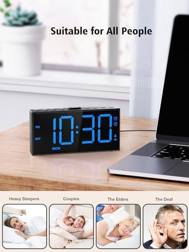 Vibrating Alarm Clock for Heavy Sleepers - Image 7