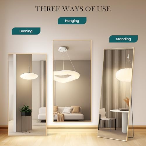 DUMOS 70.4"x25.6" Full Length Mirror - Image 6