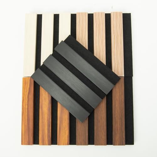 Art3d Acoustic Lightweight Wood Slat Wall Panel, Sample Pack - Image 4