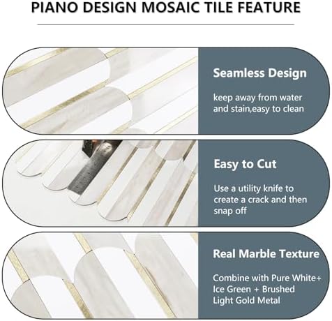 Vamos Tile Peel and Stick Backsplash Seamless Tile - Image 6