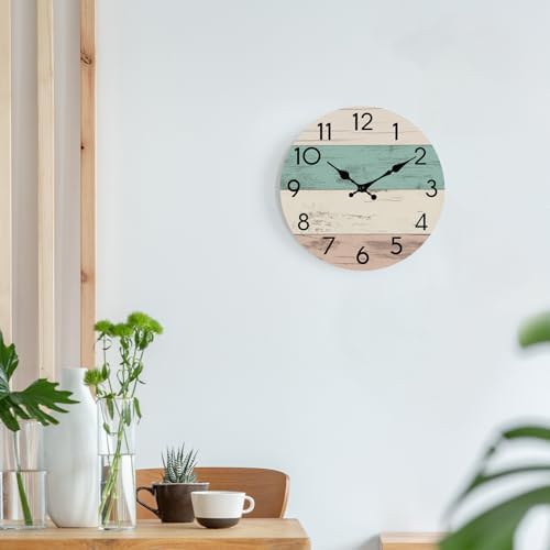 KECYET 8 Inch Wall Clock, Silent Battery Operated Analog Clock - Image 7