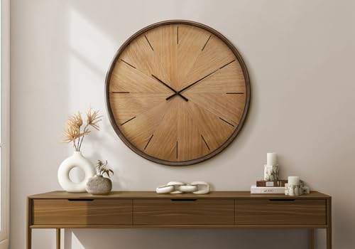 Monarch Specialties I 9022 Clocks, Large Oversized, Wall Clock, Contemporary - Image 3