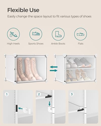 SONGMICS Shoe Rack, 12-Tier - Image 6