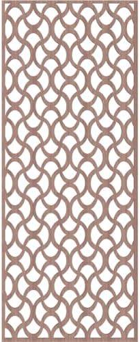Resort Decorative Pierced Fretwork Wood Wall Panels, 19 3/8"W x 49 3/8"H x 3/8"T - Image 4