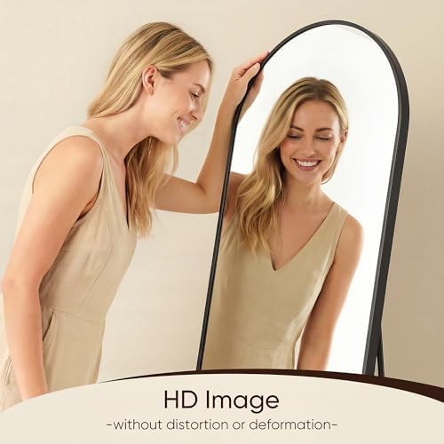 Antok 71" x32” Arched Full Length Mirror, Floor Mirror - Image 6